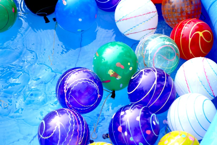 Water balloons, Japan Matsuri Festival 2014 Trafalgar Square